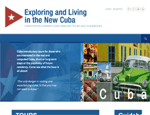 Tablet Screenshot of liveincuba.com